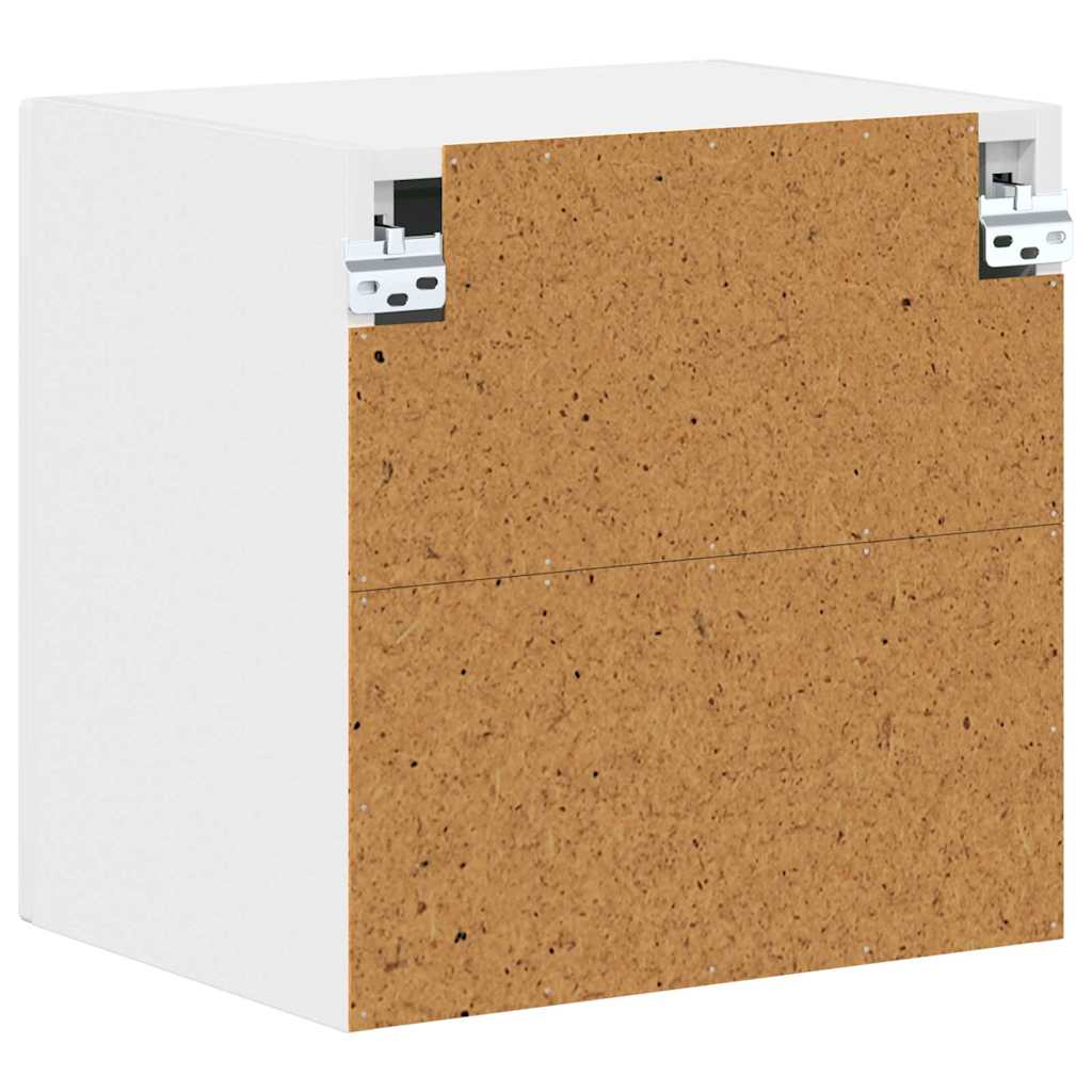 Küchenhängeschrank mit Regal Weiß 40 x 31 x 40 cm Holzwerkstoff
